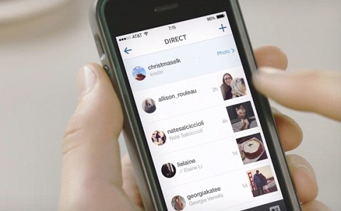 Instagram推新私信功能Direct：支持照片、视频和文本信息